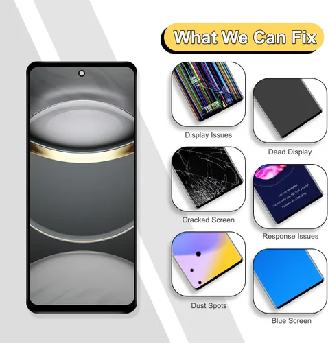 Miniatura 8 de Pantalla LCD para Motorola G 5G [versión 2022] Reemplazo de pantalla Moto G 5G 2022 Kits de reemplazo de pantalla con marco XT2215 XT2215-1 XT2215DL