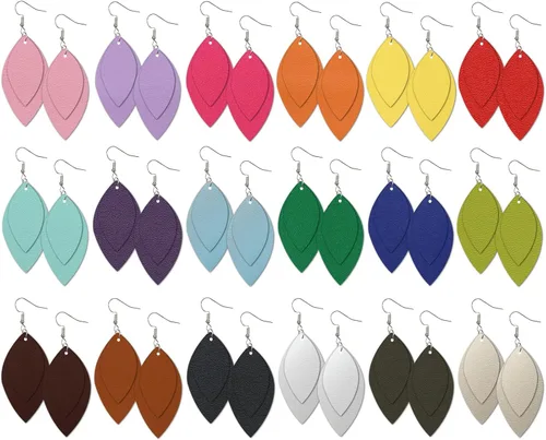 Miniatura 4 de Picheng Sábanas lisas de piel sintética de color sólido de 13.8 x 53 pulgadas, rollo de piel sintética suave muy adecuado para hacer manualidades