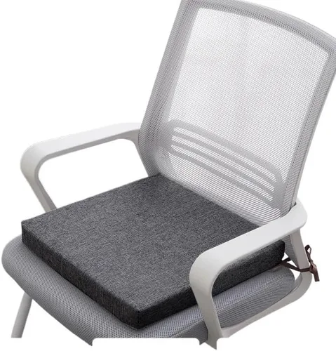 Miniatura 5 de Cojín de asiento Cojín De Asiento De Látex Natural, Almohada Ortopédica Para Sentarse, Cojín De Ciática, Antidecúbito, Alivio Del Dolor, Silla De