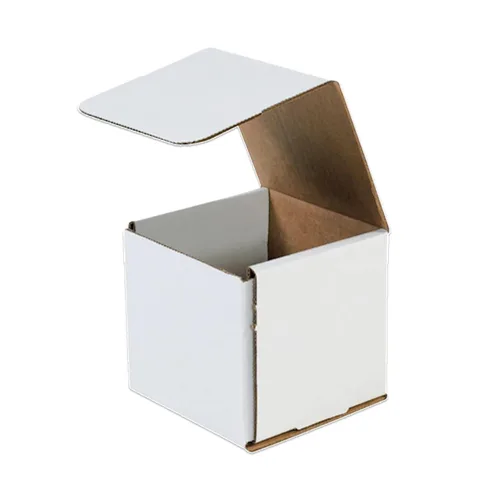 Miniatura 8 de BOX USA Cajas de envío pequeñas de 4 pulgadas de largo x 4 pulgadas de ancho x 4 pulgadas de alto, paquete de 50 cajas de cartón corrugado