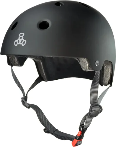 Miniatura 13 de Triple Eight Casco de bicicleta y monopatín con doble certificación Blanco mate