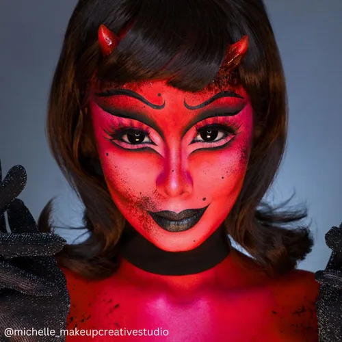 Miniatura 3 de Mehron Maquillaje de color en taza (0.5 oz), Makeup, ST Payaso Rojo