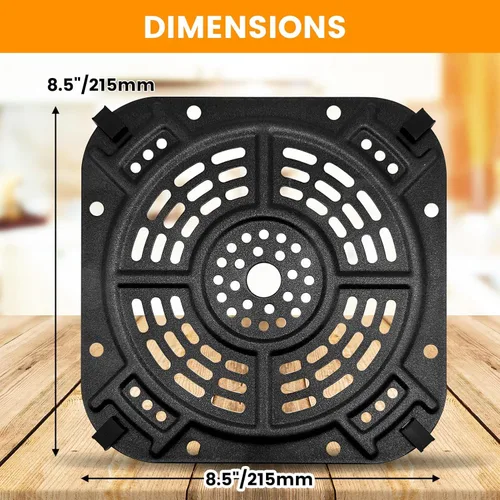 Miniatura 3 de Accesorios para freidora de aire Ninja AF141 Air Fryer Pro 4 en 1 AF142 Air Fry Max 5 en 1 5 cuartos de galón, piezas de repuesto de freidora