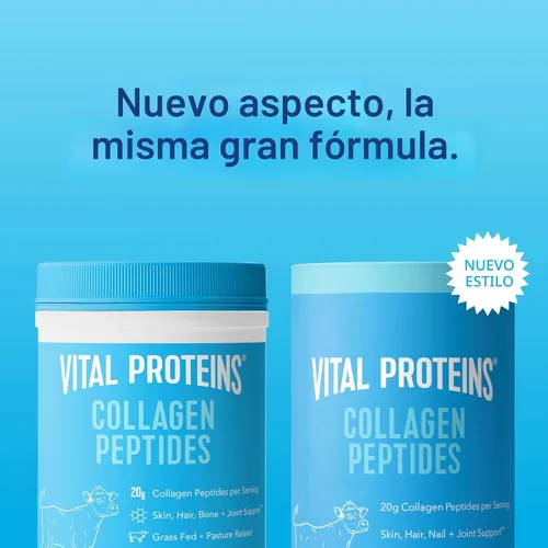 Miniatura 2 de Vital Proteins Suplemento en polvo de péptidos de colágeno para piel, cabello, uñas, salud o apoyo articular – colágeno hidrolizado – sin sabor, 7