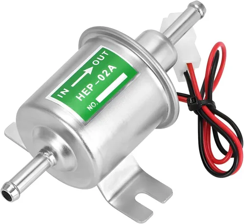 BESULEN Bomba de combustible eléctrica, bomba de transferencia de combustible de baja presión resistente de 12 V, bomba de combustible diésel de gas