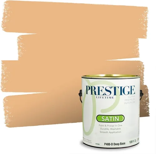 Miniatura 231 de PRESTIGE Pintura exterior e imprimación en uno, bronceado Aberdeen, plano, 1 galón