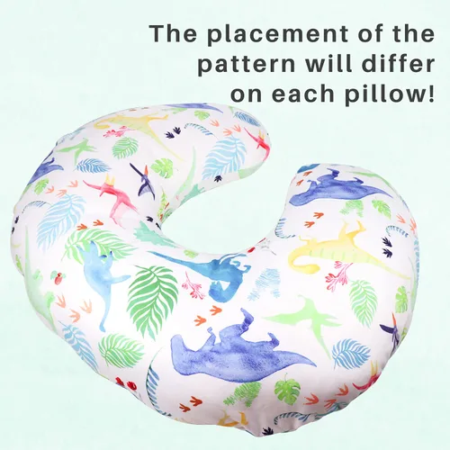 Miniatura 6 de Funda de almohada de lactancia de dinosaurio, funda de almohada de lactancia para bebés niños y niñas, funda de almohada de lactancia para recién