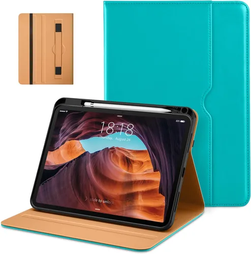Miniatura 40 de DTTO Funda para iPad (A16) 11ª Generación de 11 Pulgadas 2025, Funda para iPad 10ª Generación de 10.9 Pulgadas 2022, Funda de Soporte Folio de Blanco