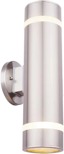 Miniatura 10 de Cerdeco Candelabro Moderno de Porch al Aire Libre Iluminación de Pared Cilíndrica Aplique de Pared Blanco Acabado