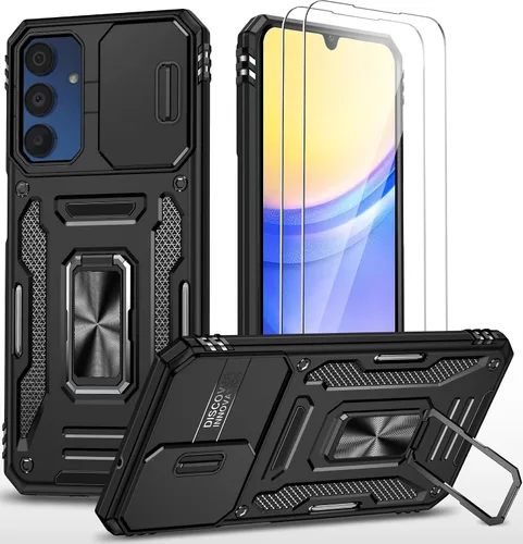 Miniatura 18 de Funda para teléfono Samsung Galaxy A15 5G, [protección contra caídas de grado militar de 15 pies]