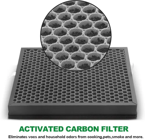 Miniatura 5 de Filtro de repuesto 300 compatible con Coway AIRMEGA Max 2 300/300S AP-1515H, filtración de 2 etapas de filtros principales y filtro de carbón