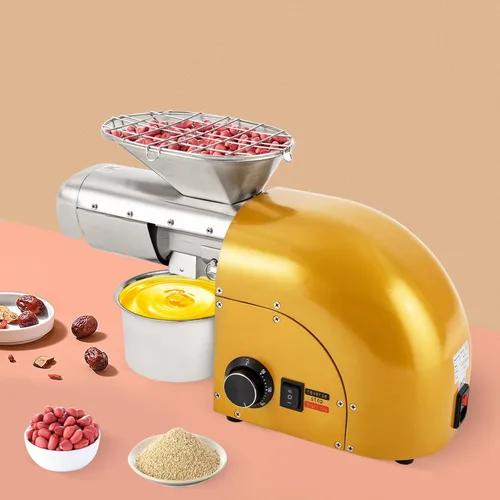 Miniatura 8 de Máquina de prensa de aceite de 1800 W, prensa en frío y caliente, extractor automático de aceite eléctrico para el hogar, aguacate, coco, lino, Oro