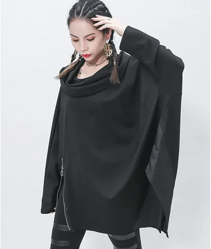 Miniatura 2 de Jli may Tops casuales de moda para mujer, para primavera, verano, poncho ruana, capa frontal abierta, cárdigan