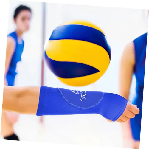 Miniatura 3 de Volleyball Arm Guards 2 Pairs Elastic Arm Sleeves Padded Wrist Cover Sports Elbow Sleeve Workout Brace