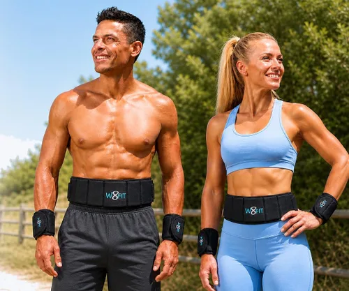 Miniatura 2 de W8FIT Cinturón Ajustable con Peso para Caminar y Hacer Ejercicio