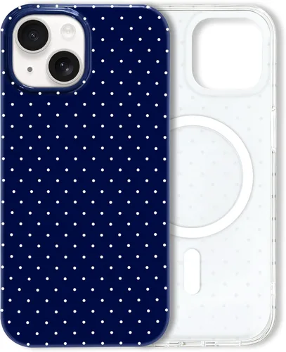 Miniatura 204 de Hython Funda para iPhone Air, diseño estético de lunares lindos, funda simple de 6.5 pulgadas, delgada, antiarañazos, parachoques de TPU suave, a