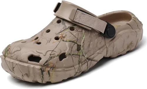 Miniatura 9 de YUKTOPA Zuecos para hombre, sandalias deportivas para exteriores, zapatos de jardín para adultos, zapatos de playa para agua, zapatos casuales