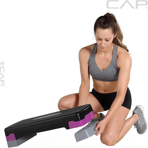 Miniatura 6 de Tone Fitness Plataforma de paso aeróbico compacta Paso de ejercicio