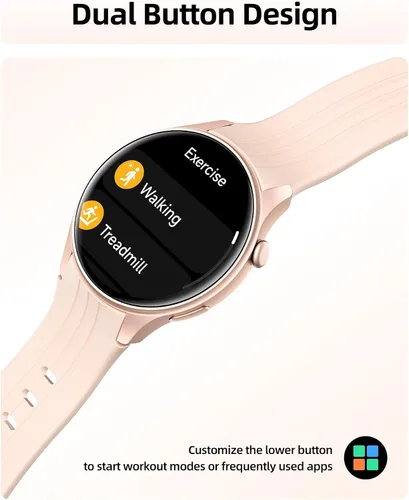 Miniatura 8 de Parsonver Smart Watch, Built-in GPS, Bluetooth Calling, Fitness Watch for Women with 100+ Sport Modes, IP68 Waterproof, Heart Rate, Sleep Monitor