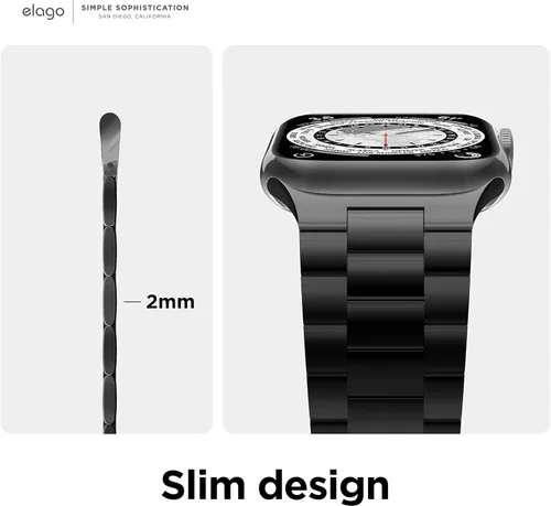 Miniatura 4 de elago Compatible con Apple Watch Band Ultra3/Ultra2/Ultra/SE3/SE2/SE1/11/10/9/8/7/6/5/4/3/2/1 de 1.49 pulgadas, 1.57 pulgadas, 1.61 pulgadas, 1.65