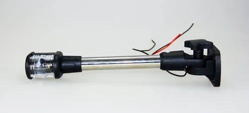 Miniatura 6 de Anclaje plegable para barco marino, poste de aluminio con luz esterlina, color blanco cálido