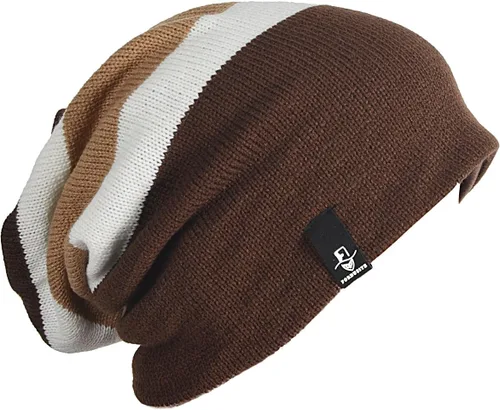 Miniatura 27 de FORBUSITE - Gorro holgado de punto para hombre, de gran tamaño, para verano e invierno B08