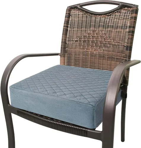 Miniatura 23 de Cojín elevado para adultos, 16 x 16 x 4.5 pulgadas, cojín de asiento de firmeza media para el hogar, oficina, silla de ruedas, automóvil, funda