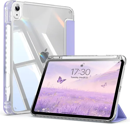 Miniatura 14 de Funda para iPad (A16) de 11ª generación de 11 pulgadas 2025, funda para iPad de 10.9 pulgadas 2022 de 10.9 pulgadas con soporte para lápices, funda