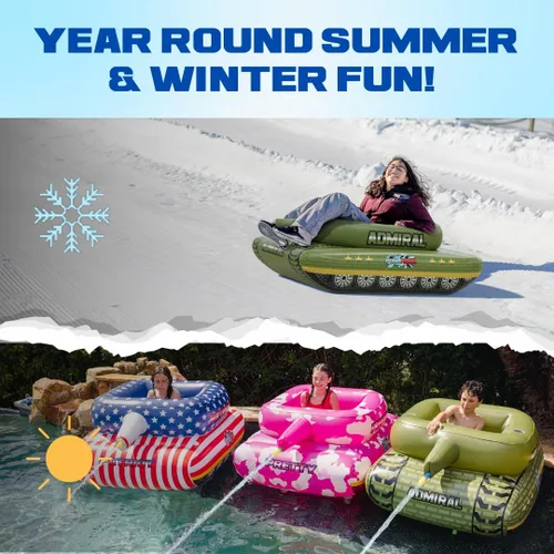 Miniatura 2 de Flotador inflable de alta calidad para piscina, flotador inflable con cañón de agua que explota agua hasta 50 pies. Flotadores inflables duraderos