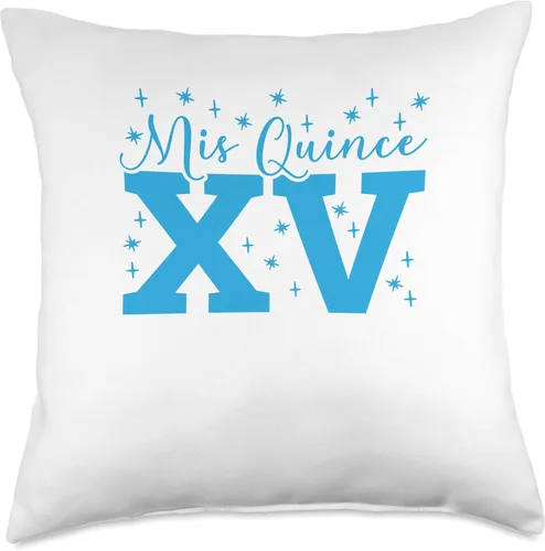 Miniatura 5 de 15 Birthday Quinceanera Gifts Sweet 15 Mexican Birthday Party Quinceanera Mis Quince Años - Almohada de 16 x 16 pulgadas, multicolor