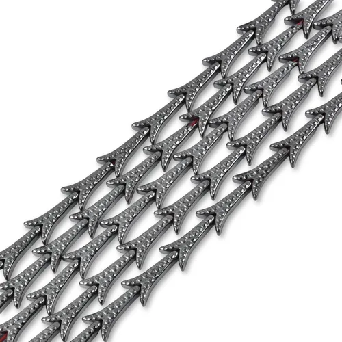 Miniatura 46 de HAAMIIQII 35 piezas de cuentas de gema suelta de hematita negra natural de 12 mm en forma circular, cuentas de piedra espaciadora para hacer
