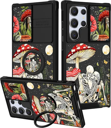 Miniatura 206 de Funermei Funda para teléfono Samsung Galaxy Note 10 Plus – Funda femenina bonita para niñas, diseño inspirador estético con funda para cámara