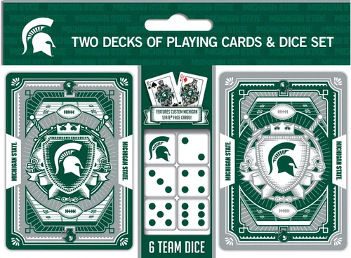 Miniatura 11 de MasterPieces Game Day - NCAA Texas A&M Aggies - Paquete de 2 cartas de juego y dados - Juego con licencia oficial para adultos y familia