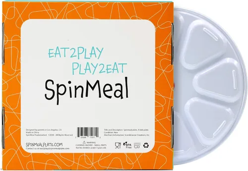 Miniatura 7 de Plato de nutrición saludable para comedores quisquillosos - Gira la flecha - Las comidas son divertidas otra vez