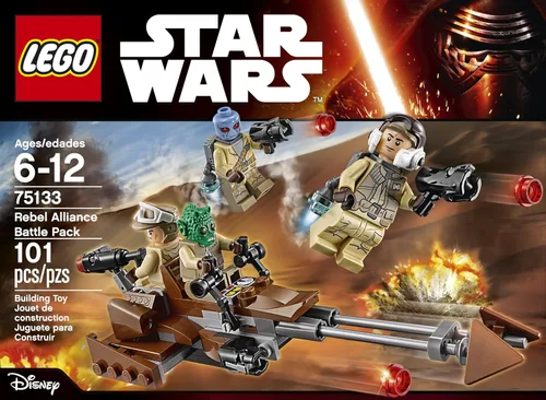Miniatura 2 de Paquete de batalla Lego Star Wars Rebel Alliance 75133