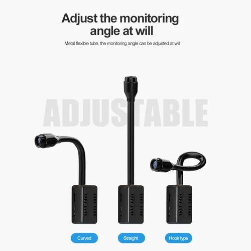 Miniatura 8 de X7 Mini cámara oculta DIY, cámara portátil HD 1080P cámara de vigilancia de detección de movimiento cámaras de seguridad para el hogar, oficina