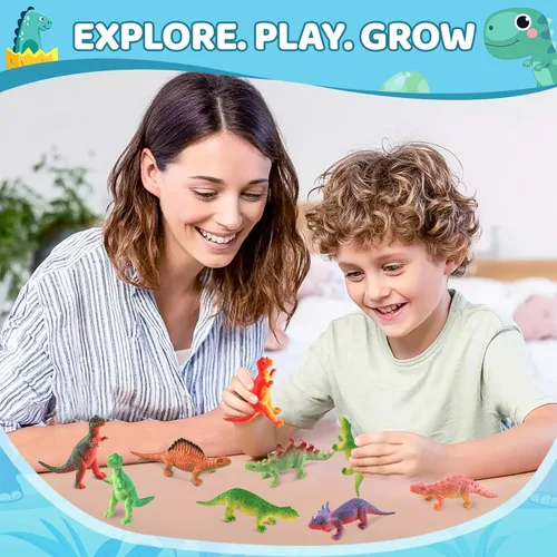 Miniatura 4 de Bombas de baño de dinosaurio para niños con juguetes en el interior, suaves y seguras, para niños de 3, 4, 5, 6, 7, 8, 9 años, regalo ideal