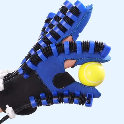 Miniatura 8 de Guantes de robot de rehabilitación para recuperación de manos izquierda y derecha, guante robótico, guante robótico de rehabilitación de dedos