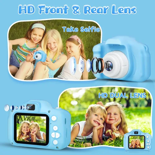 Miniatura 5 de Cámara para Niños y Niñas, Cámara Digital GPOSY para Niños, Cámara para Niños Pequeños Regalos de Juguete de Navidad y Cumpleaños para Niños de 3 4