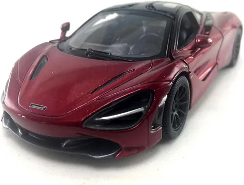 Miniatura 11 de KiNSMART McLaren 720s 5 pulgadas 1:36 escala de metal fundido a presión modelo de juguete súper deportivo (4 juegos)