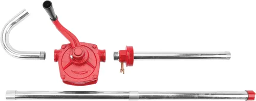Miniatura 3 de Bomba de Barril Rotatoria Performance Tool W54270, Bombea Aceites de Viscosidad Ligera a Media, Tubo de Succión de 3 Piezas, Barriles de 30-55