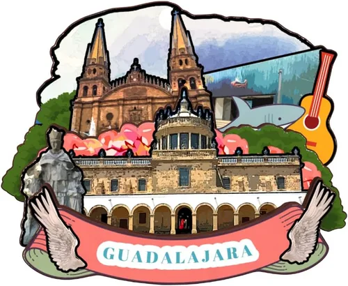 Miniatura 14 de Imán de nevera Cancún México Colección de madera 3D Madera Hecho a mano Recuerdos de la ciudad de viaje, imán para nevera Decoración del Hogar