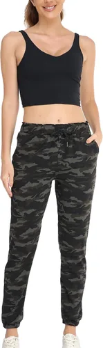 Miniatura 2 de Kcutteyg - Pantalones deportivos con bolsillos para mujer, diseño suave, ligero y de secado rápido, para entrenamiento, gimnasia, yoga y correr