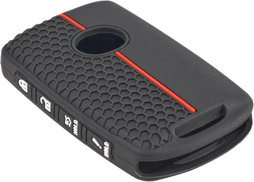 Miniatura 6 de DON'T TOUCH MY KEY Funda de silicona con 4 botones de control remoto para llave, cubierta de anillo protector para Mazda 3 6 cx5 cx9 cx30 cx50 mx5