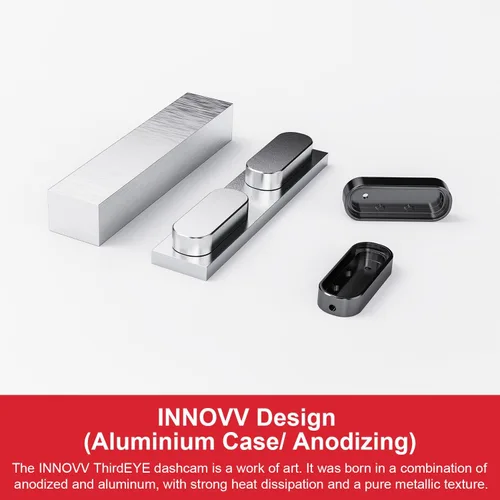 Miniatura 8 de INNOVV ThirdEYE - Sistema de punto ciego para motocicleta con alerta de voz e indicadores, sistema de asistente de moto impermeable, detecta