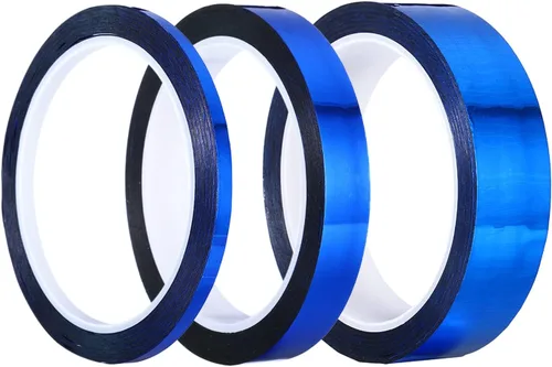 Miniatura 16 de PATIKIL Cinta metalizada de 0.2/0.4/0.6 pulgadas x 55 yardas, 3 rollos de lámina adhesiva metálica de espejo autoadhesivo para detallar arte gráfico