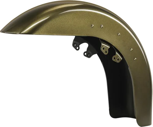 Miniatura 25 de HR3 Guardabarros delantero de whisky ámbar a juego compatible con Street Glide FLHX 2014 y Road Glide FLTRX 2016 (reemplazo para OEM)
