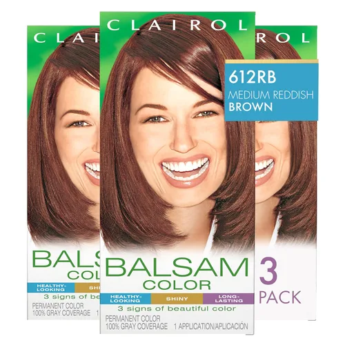 Miniatura 34 de Clairol Balsam - Tinte permanente para el cabello, color negro 618, paquete de 1 unidad 618 negro