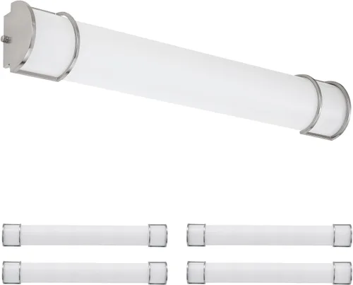 Miniatura 34 de ASD Lámpara LED de montaje empotrado de 18 pulgadas, interruptor de 20 W, 120 V, 1650 lúmenes, 3000 K/4000 K/5000 K, regulable, no parpadea, Energy
