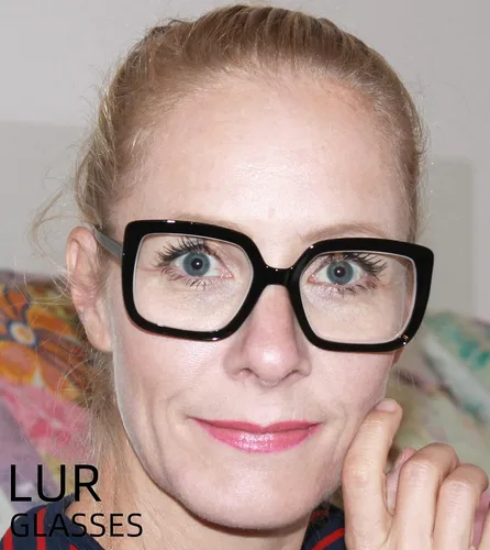 Miniatura 2 de LUR Lentes para mujer, montura grande, 4 pares de lentes elegantes para lectores